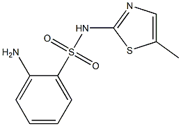 2-amino-N-(5-methyl-1,3-thiazol-2-yl)benzenesulfonamide