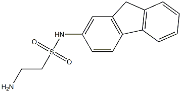  2-amino-N-(9H-fluoren-2-yl)ethane-1-sulfonamide