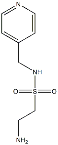 2-amino-N-(pyridin-4-ylmethyl)ethane-1-sulfonamide