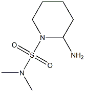 2-amino-N,N-dimethylpiperidine-1-sulfonamide Structure