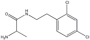 2-amino-N-[2-(2,4-dichlorophenyl)ethyl]propanamide