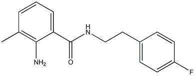 2-amino-N-[2-(4-fluorophenyl)ethyl]-3-methylbenzamide