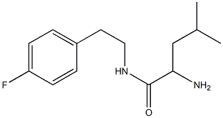 2-amino-N-[2-(4-fluorophenyl)ethyl]-4-methylpentanamide