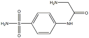 2-amino-N-[4-(aminosulfonyl)phenyl]acetamide Struktur
