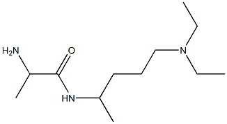 2-amino-N-[4-(diethylamino)-1-methylbutyl]propanamide