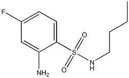 2-amino-N-butyl-4-fluorobenzene-1-sulfonamide|