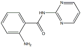 2-amino-N-pyrimidin-2-ylbenzamide Structure