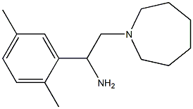 2-azepan-1-yl-1-(2,5-dimethylphenyl)ethanamine