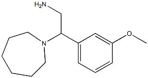  2-azepan-1-yl-2-(3-methoxyphenyl)ethanamine