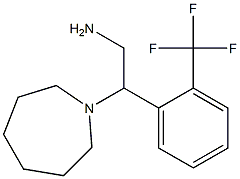 2-azepan-1-yl-2-[2-(trifluoromethyl)phenyl]ethanamine|