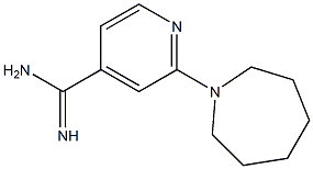 2-azepan-1-ylpyridine-4-carboximidamide
