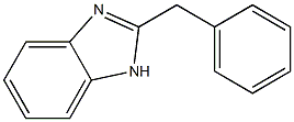 2-benzyl-1H-1,3-benzodiazole 结构式