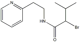 2-bromo-3-methyl-N-(2-pyridin-2-ylethyl)butanamide|