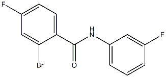 2-bromo-4-fluoro-N-(3-fluorophenyl)benzamide|