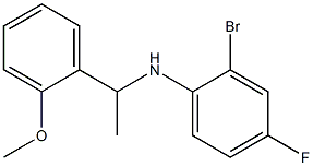 2-bromo-4-fluoro-N-[1-(2-methoxyphenyl)ethyl]aniline