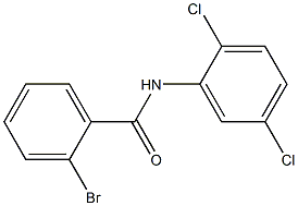 2-bromo-N-(2,5-dichlorophenyl)benzamide Structure