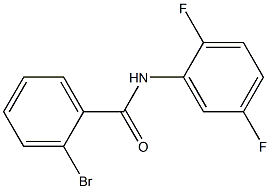 2-bromo-N-(2,5-difluorophenyl)benzamide Structure