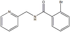 2-bromo-N-(pyridin-2-ylmethyl)benzamide,,结构式