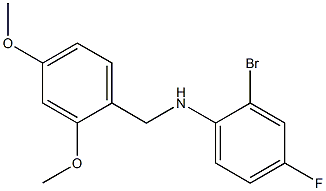 2-bromo-N-[(2,4-dimethoxyphenyl)methyl]-4-fluoroaniline