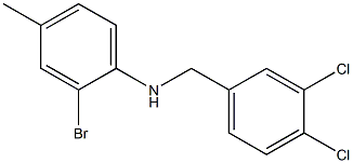 2-bromo-N-[(3,4-dichlorophenyl)methyl]-4-methylaniline