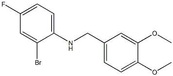 2-bromo-N-[(3,4-dimethoxyphenyl)methyl]-4-fluoroaniline