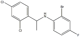  2-bromo-N-[1-(2,4-dichlorophenyl)ethyl]-4-fluoroaniline