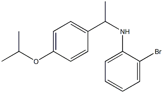  2-bromo-N-{1-[4-(propan-2-yloxy)phenyl]ethyl}aniline