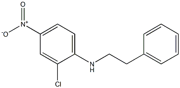 2-chloro-4-nitro-N-(2-phenylethyl)aniline