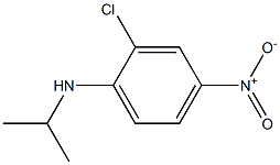2-chloro-4-nitro-N-(propan-2-yl)aniline Struktur