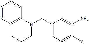 2-chloro-5-(1,2,3,4-tetrahydroquinolin-1-ylmethyl)aniline
