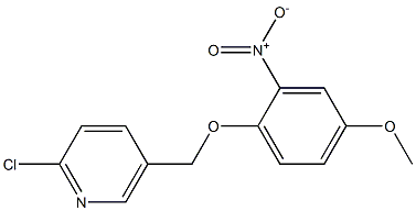 2-chloro-5-(4-methoxy-2-nitrophenoxymethyl)pyridine