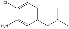2-chloro-5-[(dimethylamino)methyl]aniline,,结构式