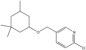 2-chloro-5-{[(3,3,5-trimethylcyclohexyl)oxy]methyl}pyridine