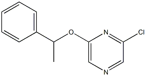 2-chloro-6-(1-phenylethoxy)pyrazine|