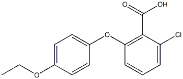 2-chloro-6-(4-ethoxyphenoxy)benzoic acid