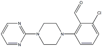 2-chloro-6-[4-(pyrimidin-2-yl)piperazin-1-yl]benzaldehyde