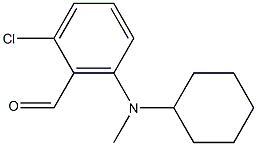  2-chloro-6-[cyclohexyl(methyl)amino]benzaldehyde