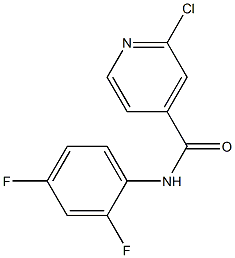 2-chloro-N-(2,4-difluorophenyl)pyridine-4-carboxamide