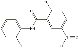 2-chloro-N-(2-iodophenyl)-5-nitrobenzamide|