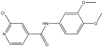 2-chloro-N-(3,4-dimethoxyphenyl)pyridine-4-carboxamide