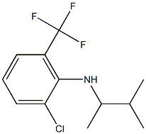 2-chloro-N-(3-methylbutan-2-yl)-6-(trifluoromethyl)aniline Structure