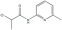 2-chloro-N-(6-methylpyridin-2-yl)propanamide