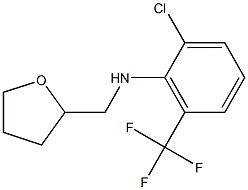 2-chloro-N-(oxolan-2-ylmethyl)-6-(trifluoromethyl)aniline