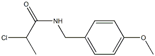  2-chloro-N-[(4-methoxyphenyl)methyl]propanamide