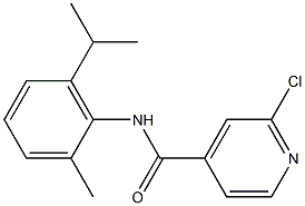  2-chloro-N-[2-methyl-6-(propan-2-yl)phenyl]pyridine-4-carboxamide