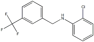 2-chloro-N-{[3-(trifluoromethyl)phenyl]methyl}aniline|