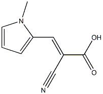 2-cyano-3-(1-methyl-1H-pyrrol-2-yl)prop-2-enoic acid