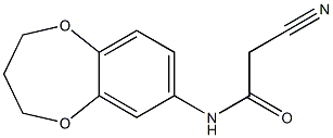 2-cyano-N-3,4-dihydro-2H-1,5-benzodioxepin-7-ylacetamide