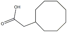 2-cyclooctylacetic acid,,结构式