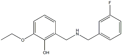 2-ethoxy-6-({[(3-fluorophenyl)methyl]amino}methyl)phenol